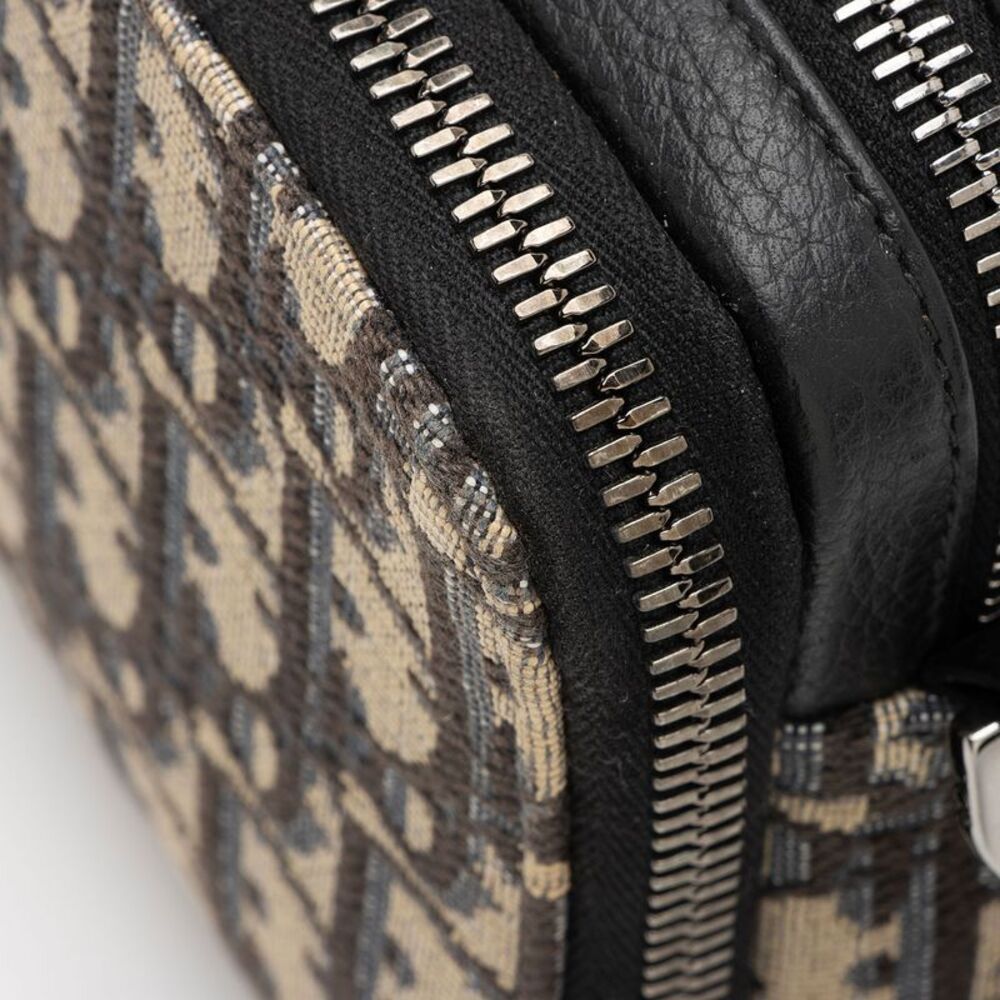 Dior Oblique Double Zip Pouch - Picture 11 of 12